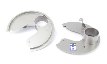 HARD Motorsport - BMW E46 M3 355mm Big Brake Cooling Backing Plates (E46BKPLATE-355)