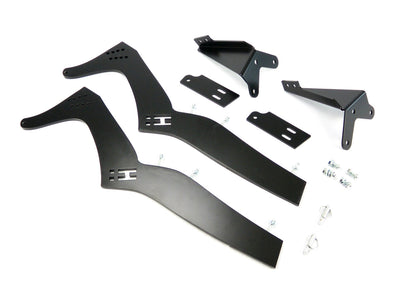 HARD Motorsport - BMW E46 Sedan Sedan Montado no Chassi Spoiler Traseiro Kit Vertical (E46UPRIGHT4D)