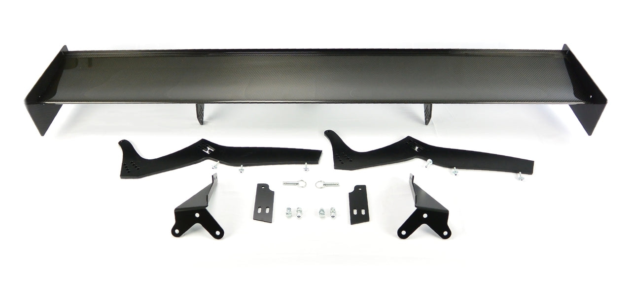 HARD Motorsport - BMW E46 Sedan Chassis-Mount Rear Spoiler Upright Kit (E46UPRIGHT4D)