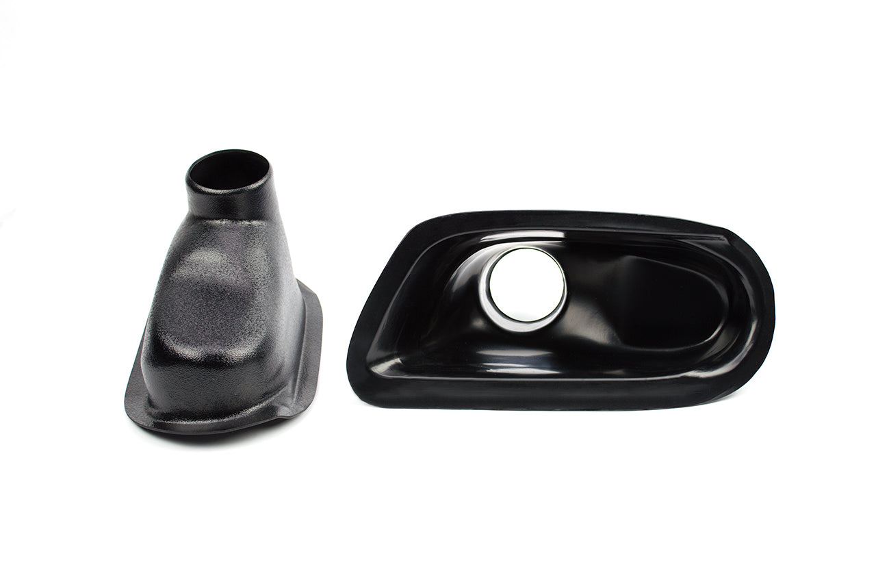 HARD Motorsport - BMW E46 M3, ZHP Brake Duct Inlets and Fog Light Delete (E46INLET)