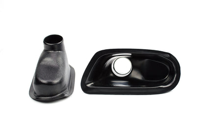 HARD Motorsport - BMW E46 M3, ZHP Brake Duct Inlets and Fog Light Delete (E46INLET)