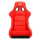 NRG - Fiber Glass Bucket Seat XL - Red