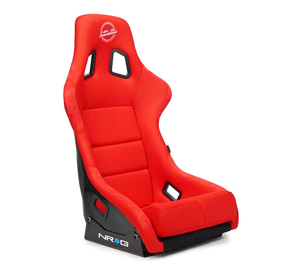 NRG - Fiber Glass Bucket Seat XL - Red – Drift HQ