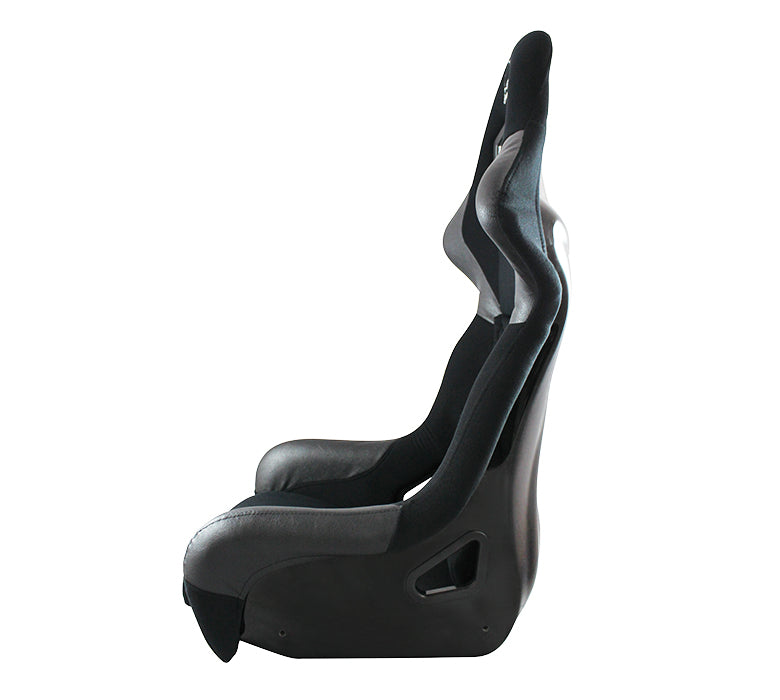 NRG - NRG FIA COMPETITION SEAT WITH COMPETITION FABRIC, FIA HOMOLOGATED FREE DRIVING POSITION