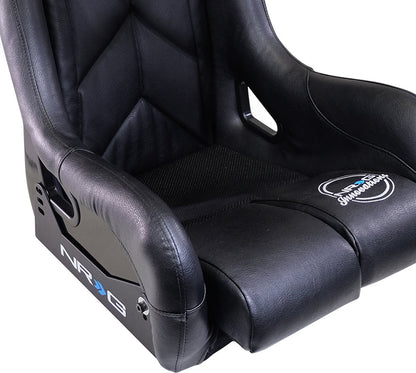 NRG - NRG FIA COMPETITION SEAT WITH COMPETITION FABRIC, FIA HOMOLOGATED FREE DRIVING POSITION