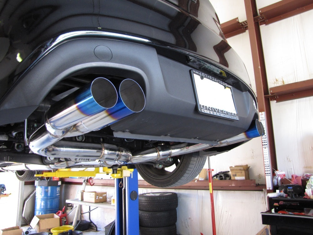 Isr race exhaust genesis shop coupe 3.8