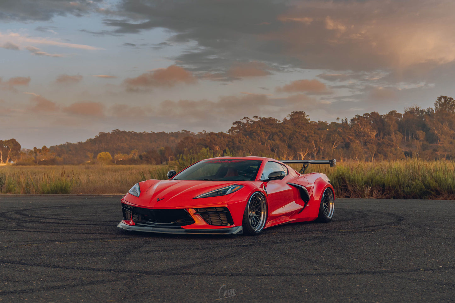 STREETHUNTER DESIGNS - C8 Wide Body Kit