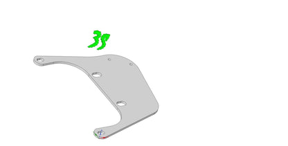 3s - C5 / C6 Corvette Universal Handbrake Mount
