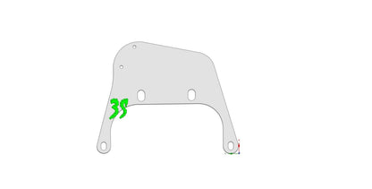 3s - C5 / C6 Corvette Universal Handbrake Mount