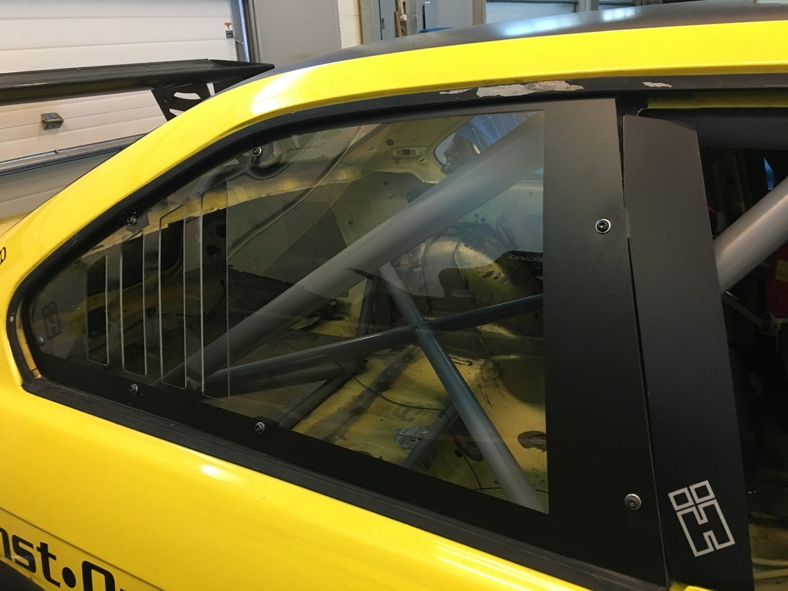 HARD Motorsport - BMW E36 B-Pillar Wind Deflectors - PAIR (E36WDEFLECT2D)