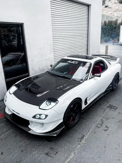 STREETHUNTER DESIGNS - RX-7 V-Mount Hood