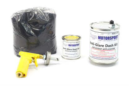 HARD Motorsport - Kit de camurça antirreflexo (AGDASHKIT)