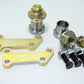 IRP - 5 lug conversion/adapter kit from BMW E30 to E46 330 bearings and brake discs with E38 brembo calipers (IRP5L-2)