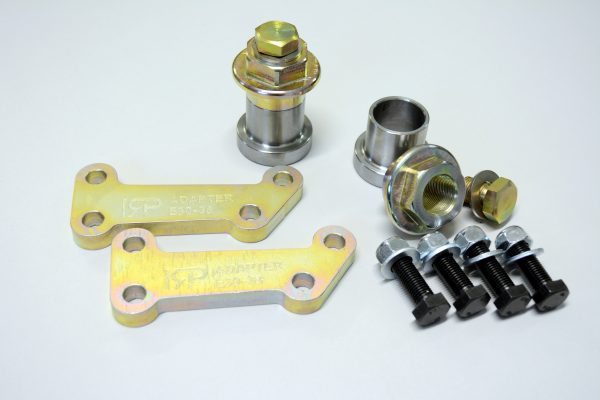 IRP - 5 lug conversion/adapter kit from BMW E30 to E46 330 bearings and brake discs with E38 brembo calipers (IRP5L-2)