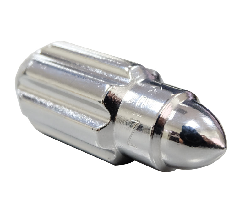 NRG - 500 SERIES "STEEL" LUG NUT BULLET SHAPE 5 LUG SETS (21 PIECES) INCL LOCK KEY