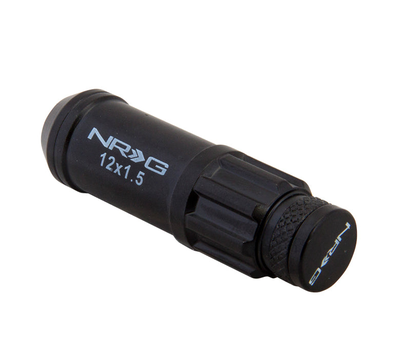NRG - SÉRIE 700 PORCAS DE "AÇO" COM TAMPA DE PROTEÇÃO CONTRA POEIRA 5 CONJUNTOS DE LUGS (21 PEÇAS) INCL BLOQUEIO E SOQUETE DE TRAVA