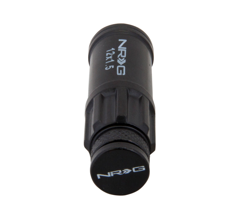 NRG - SÉRIE 700 PORCAS DE "AÇO" COM TAMPA DE PROTEÇÃO CONTRA POEIRA 5 CONJUNTOS DE LUGS (21 PEÇAS) INCL BLOQUEIO E SOQUETE DE TRAVA
