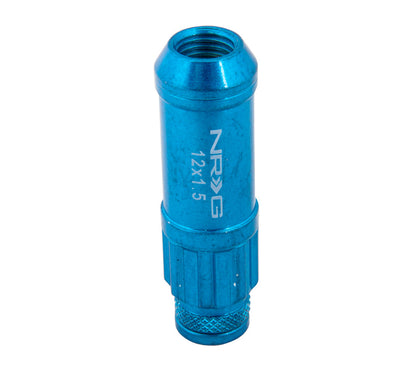 NRG - 700 SERIES "STEEL" LUG NUTS W/ DUST CAP COVER 5 LUG SETS (21 PIECES) INCL LOCK & LOCK SOCKET
