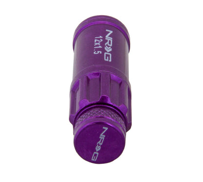 NRG - SÉRIE 700 PORCAS DE "AÇO" COM TAMPA DE PROTEÇÃO CONTRA POEIRA 5 CONJUNTOS DE LUGS (21 PEÇAS) INCL BLOQUEIO E SOQUETE DE TRAVA