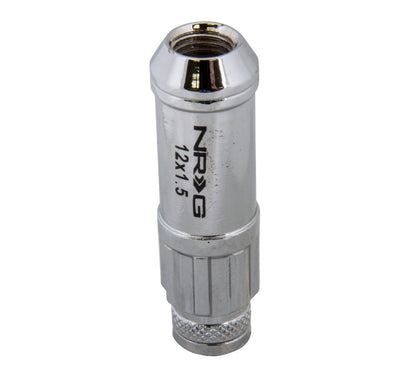NRG - 700 SERIES "STEEL" LUG NUTS W/ DUST CAP COVER 5 LUG SETS (21 PIECES) INCL LOCK & LOCK SOCKET