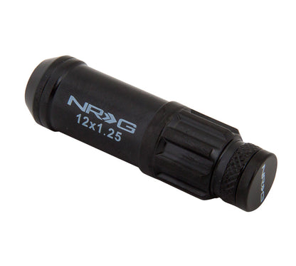 NRG - 700 SERIES "STEEL" LUG NUTS W/ DUST CAP COVER 5 LUG SETS (21 PIECES) INCL LOCK & LOCK SOCKET