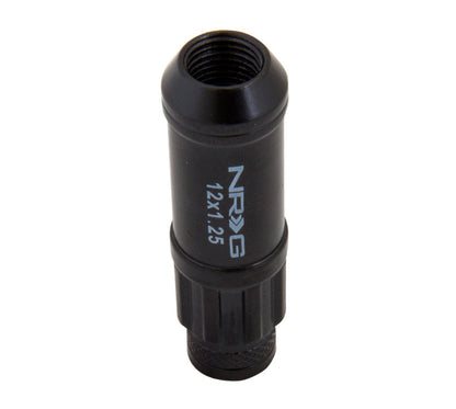 NRG - 700 SERIES "STEEL" LUG NUTS W/ DUST CAP COVER 5 LUG SETS (21 PIECES) INCL LOCK & LOCK SOCKET