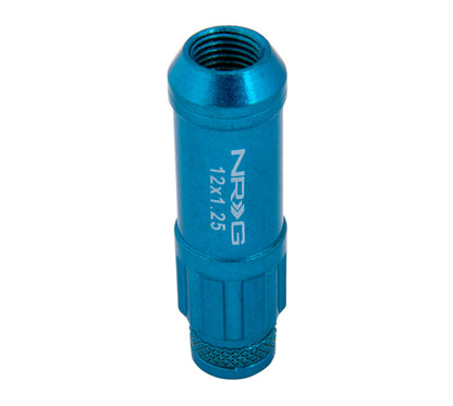 NRG - 700 SERIES "STEEL" LUG NUTS W/ DUST CAP COVER 5 LUG SETS (21 PIECES) INCL LOCK & LOCK SOCKET
