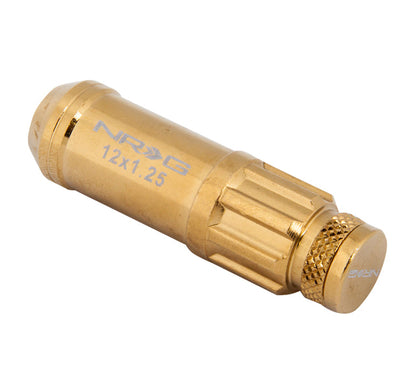 NRG - 700 SERIES "STEEL" LUG NUTS W/ DUST CAP COVER 5 LUG SETS (21 PIECES) INCL LOCK & LOCK SOCKET