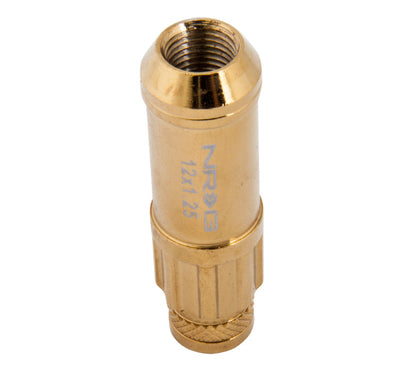 NRG - 700 SERIES "STEEL" LUG NUTS W/ DUST CAP COVER 5 LUG SETS (21 PIECES) INCL LOCK & LOCK SOCKET