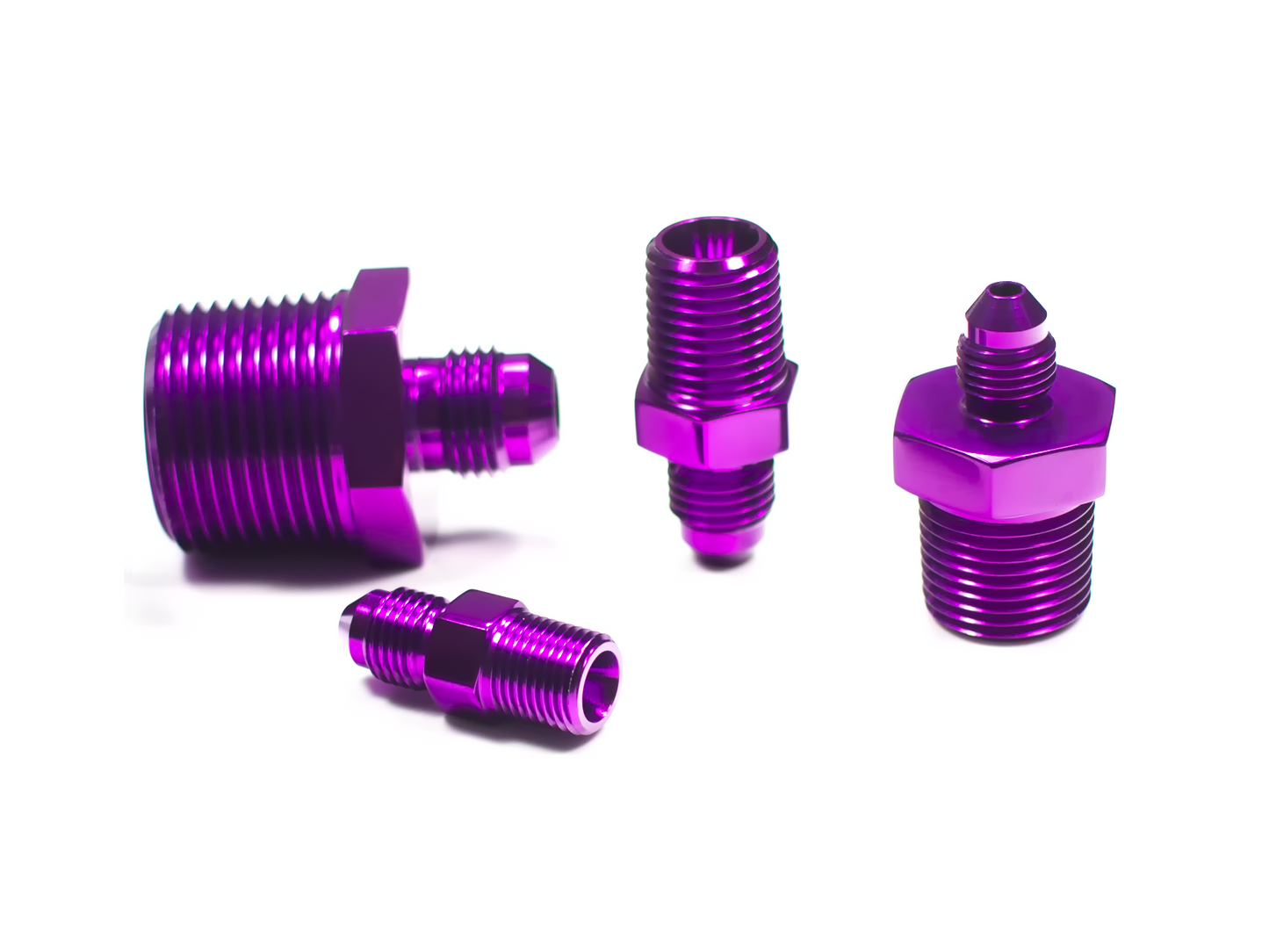 ColorFittings - -10 flare para 1/2" NPT Fitting