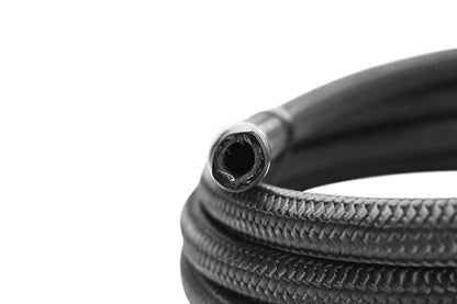 ISR Performance - Manguera de nailon negro trenzado 6AN - (por pie)(IS-6AN-BLK)