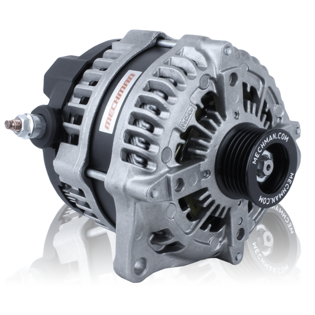 MECHMAN ALTERNATORS - 170 Amp High Output Racing Alternator Ford 5.0L ...