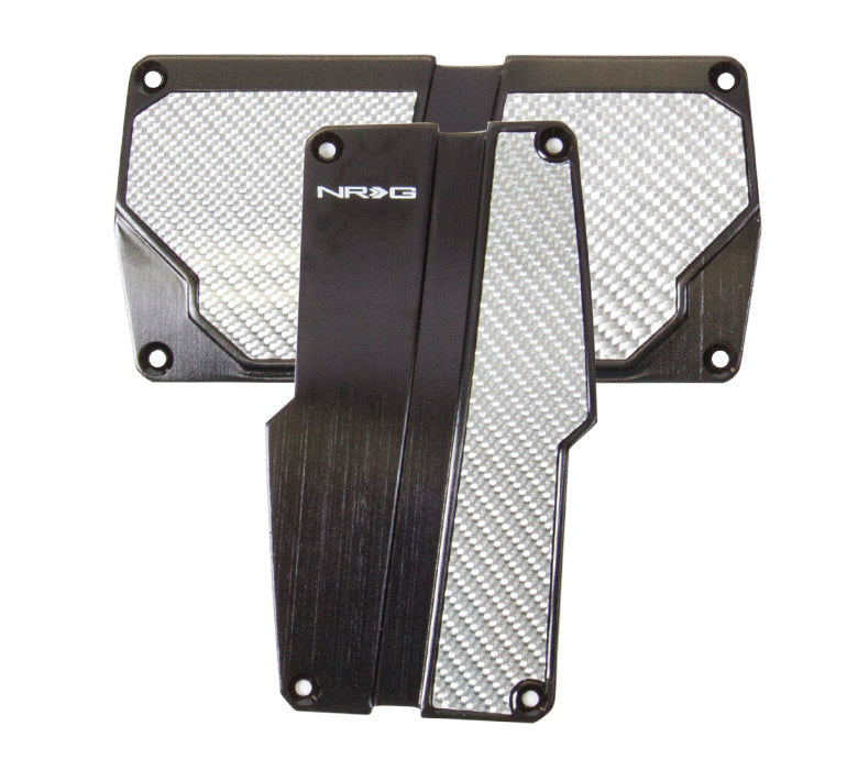 NRG - PEDALES DEPORTIVOS DE ALUMINIO CEPILLADO; ESTILO AUTO TRANS