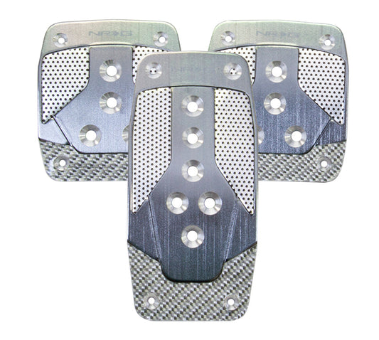 NRG - ALUMINUM SPORT PEDALS; MANUAL TRANS STYLE