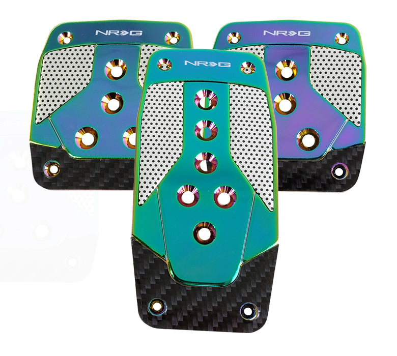 NRG - PEDALES DEPORTIVOS DE ALUMINIO; ESTILO TRANS MANUAL