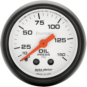 Autometer - Phantom Oil pressure gauge (mechanical) (1649)