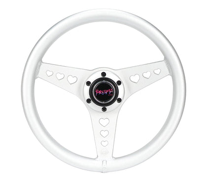 NRG - HEART CUTOUT ALUMINUM STEERING WHEEL