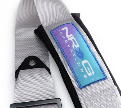 NRG - SFI SEAT BELT HARNESSS CAM LOCK - 5PT - SILVER (SBH-B6PCSL)