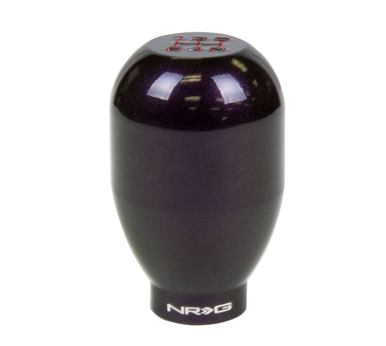 NRG - HEAVY WEIGHT STYLE SHIFT KNOB FOR HONDA THREAD PITCH; 5 SPEED PATTERN