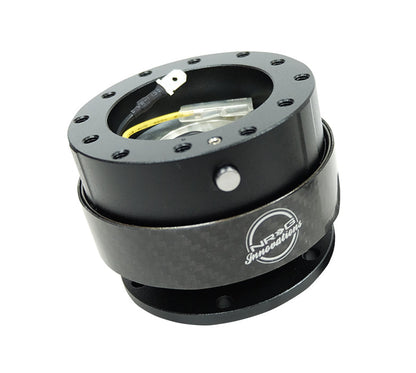 NRG - Gen 2.0 Quick Release(A Black Body with Carbon Fiber Ring)