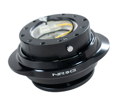 NRG - CUERPO NEGRO CON ANILLO NEGRO BRILLANTE INVADER (SRK-220BK)