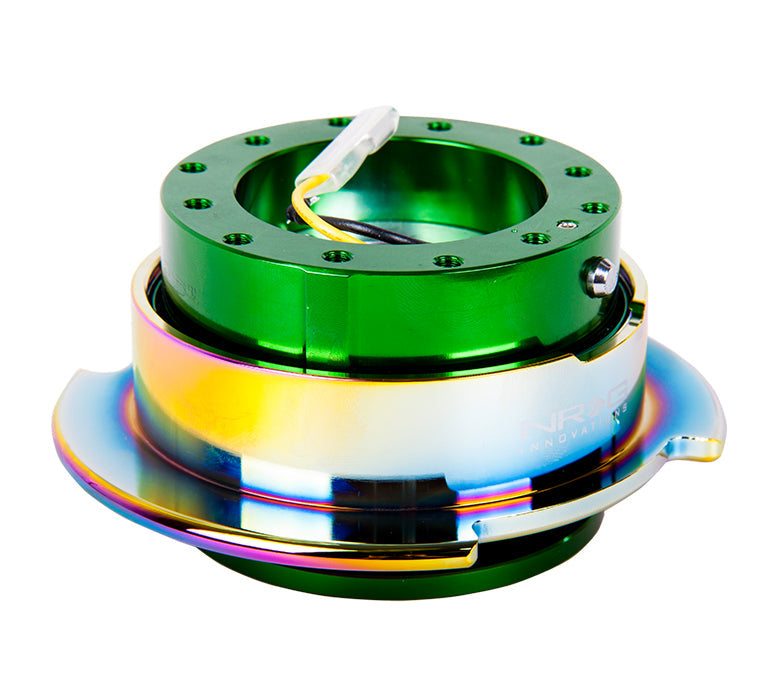 NRG - CIERRE RÁPIDO - CUERPO VERDE/ANILLO NEO CROMO