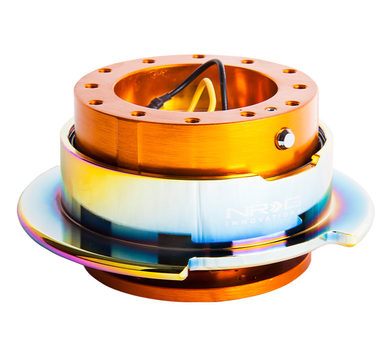 NRG - QUICK RELEASE - ROSE GOLD BODY/ NEO CHROME RING
