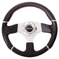 NRG - NEW AGE SPORT STEERING WHEEL REINFORCED VERSION FLAT BOTTOM DESIGN