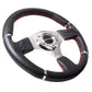 NRG - NEW AGE SPORT STEERING WHEEL REINFORCED VERSION FLAT BOTTOM DESIGN