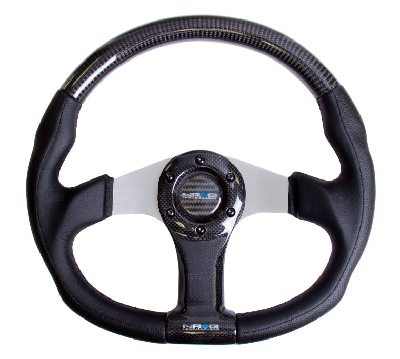 NRG - SÉRIE DE FIBRA DE CARBONO VOLANTE DESIGN DE FUNDO PLANO COM DETALHES DE COURO