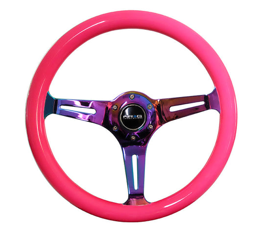 NRG - WOOD GRAIN STEERING WHEELS (ST-015MC-NPK)