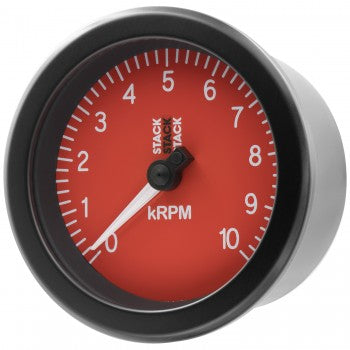 AutoMeter - TACHOMETER, SPORT, 88MM, BLACK, 0-10K RPM (ST100-010)