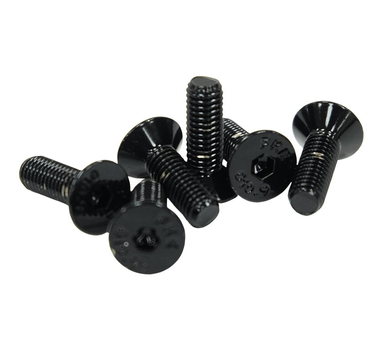 NRG - STEERING WHEEL SCREW KIT UPGRADE BLACK "FLAT"