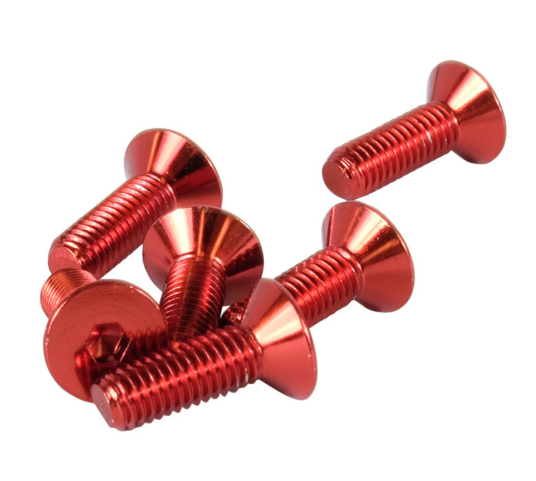 NRG - STEERING WHEEL SCREW KIT UPGRADE RED